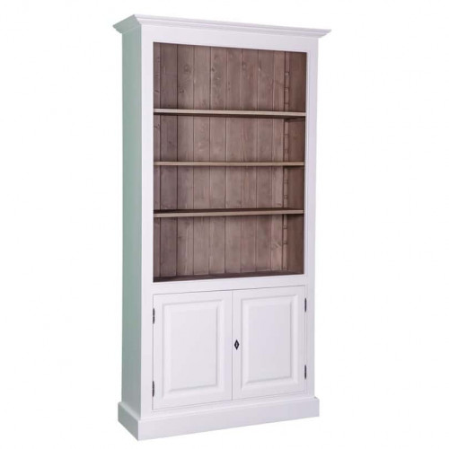 Etagère bibliothèque ouverte ROMANE - 110x39x210 cm