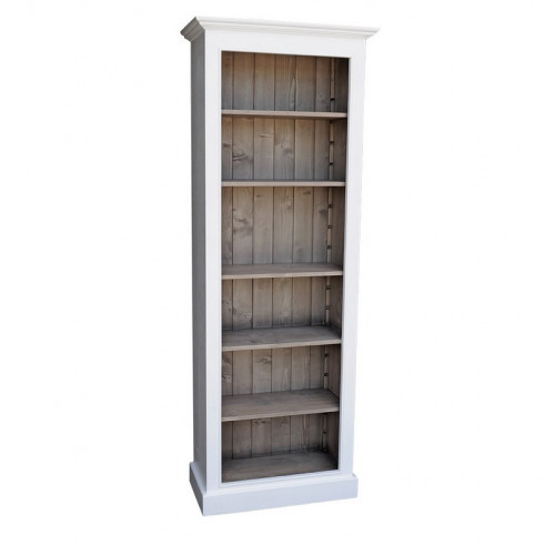 Bibliothèque Etagère Colonne ROMANE - 79x39x210 cm