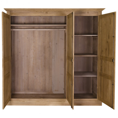 Armoire 3 portes ROMANE - 212x67x210cm