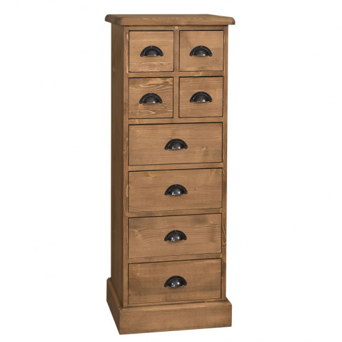 Meuble de rangement Chiffonnier 8 tiroirs ROMANE