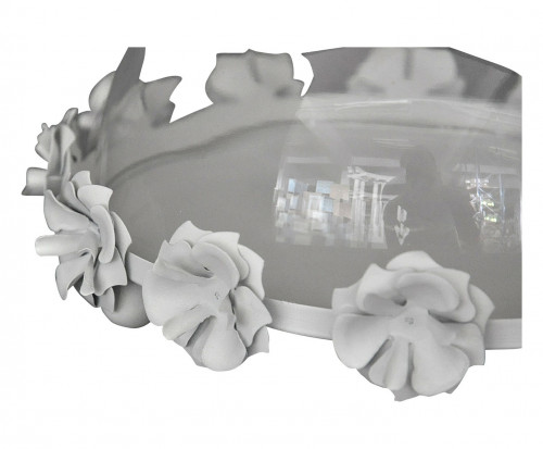 Cloche à Patisserie en tôle Blanche