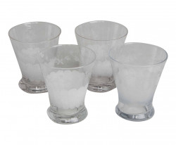 Verres Graves à eau Set de 4