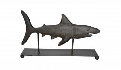 Requin trophée en fonte