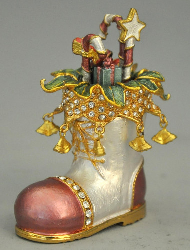 Boite secret Botte de Noel