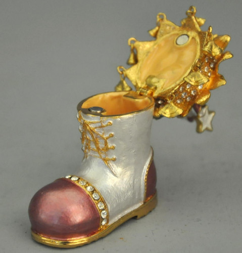 Boite secret Botte de Noel