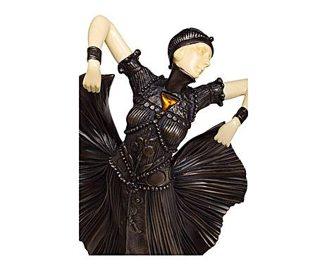 Statue Danseuse art déco