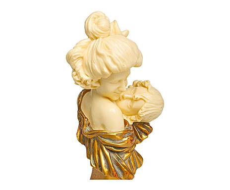 Statue Mère et son enfant