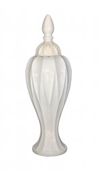 Vase design blanc Céramique Blanche
