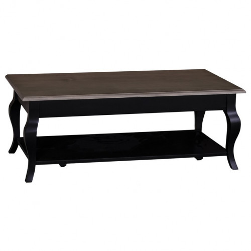 Table de salon en pin massif ROMANE - 120x60x45