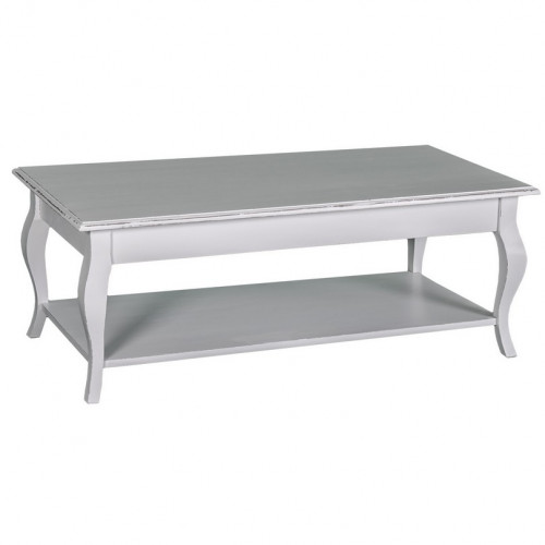 Table de salon en pin massif ROMANE - 120x60x45