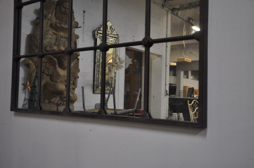 Grand Miroir Atelier en métal de style industriel | 140x180 cm