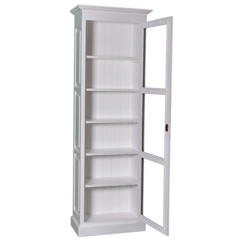 Vitrine Etagère Colonne ROMANE - 75x40x220 cm