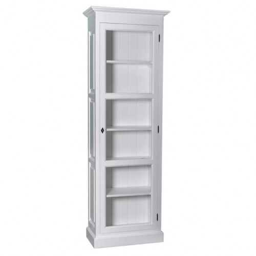 Vitrine Etagère Colonne ROMANE - 75x40x220 cm