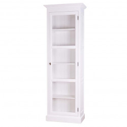 Vitrine Etagère Colonne ROMANE - 75x40x220 cm