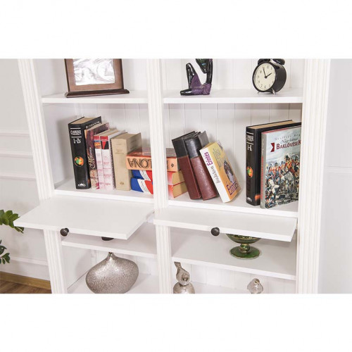 Etagère bibliothèque ouverte ROMANE | 119x39x197cm