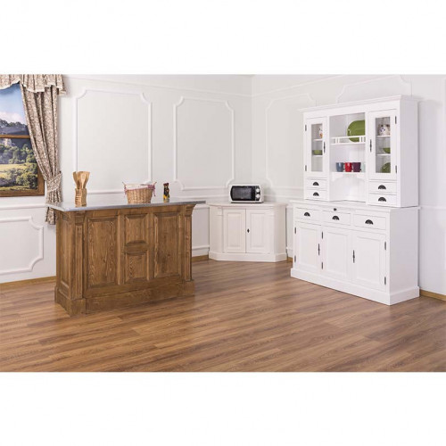 Table de Chevet d'angle ROMANE | 110x52x78cm