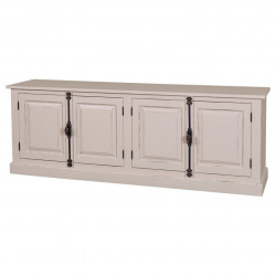 Buffet 4 Portes et 2 Tablettes ROMANE | 219x50x78cm