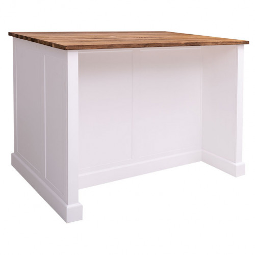 Ilot central en bois Massif ROMANE - 160x110x110cm