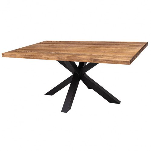 Table à manger en bois Massif ROMANE - 180x100x78cm