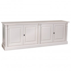 Bas de Buffet 4 Portes 1 Tablette ROMANE | 219x51x78cm