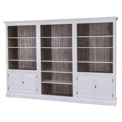 Bibliothèque Etagère ROMANE | 310x39x210 cm