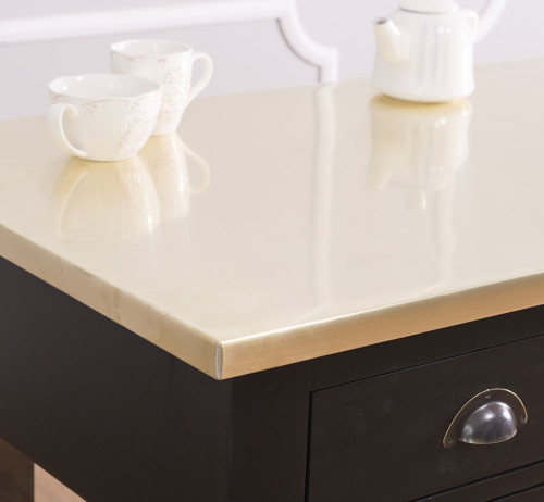 Ilot central de cuisine ROMANE - 135x65x90 cm