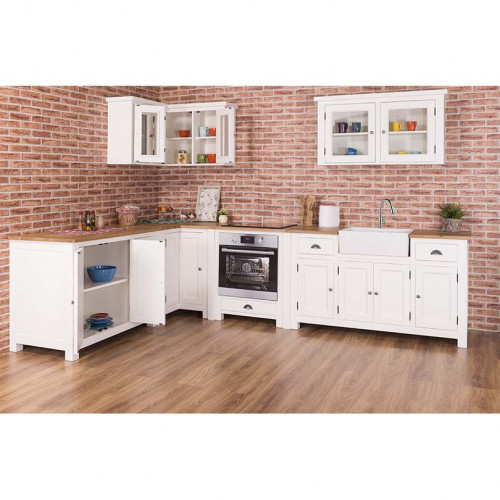 Meuble bas de cuisine ROMANE pour four encastrable - 76x65x90 cm