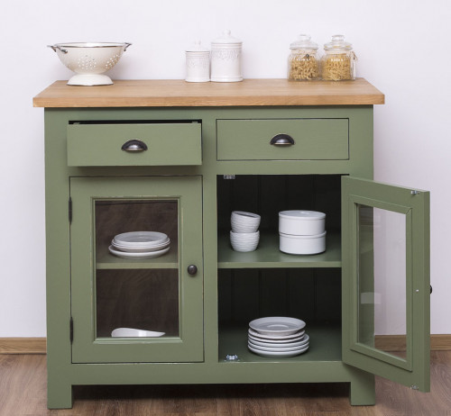 Meuble bas de cuisine ROMANE - 100x65x90 cm
