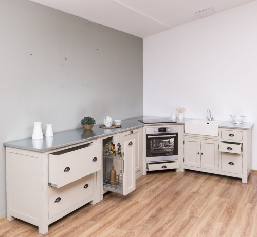 Meuble bas de cuisine avec tiroir pour epices - 45x65x90 cm