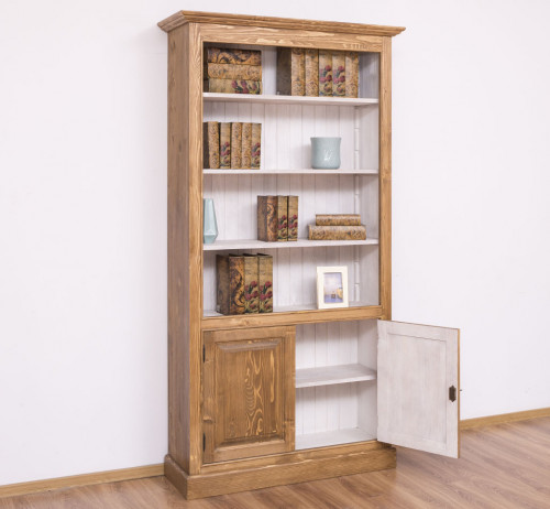 Etagère bibliothèque ouverte ROMANE - 110x39x210 cm