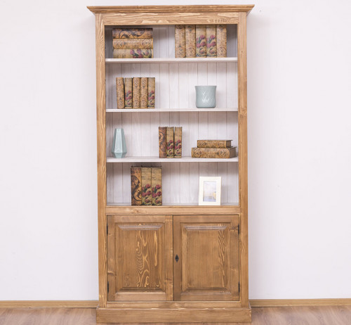 Etagère bibliothèque ouverte ROMANE - 110x39x210 cm