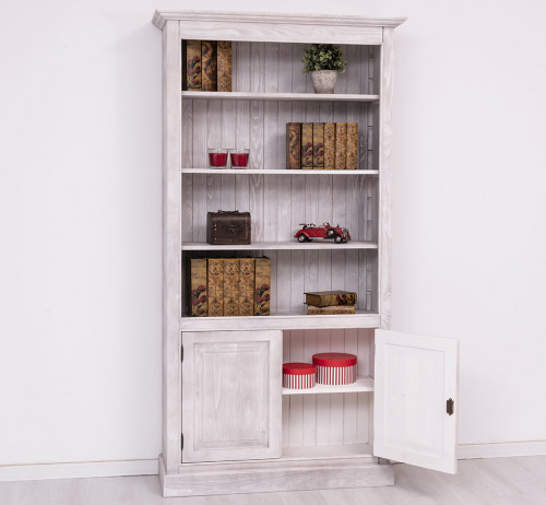 Etagère bibliothèque ouverte ROMANE - 110x39x210 cm