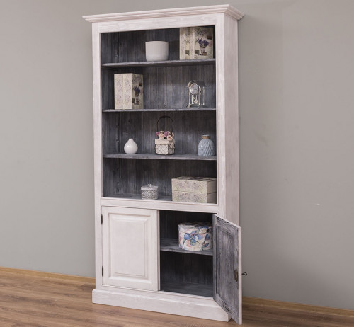 Etagère bibliothèque ouverte ROMANE - 110x39x210 cm