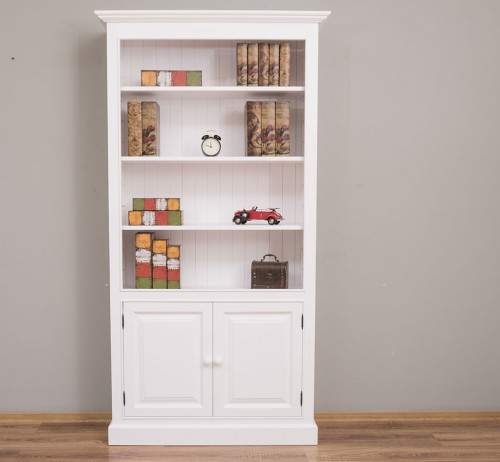 Etagère bibliothèque ouverte ROMANE - 110x39x210 cm