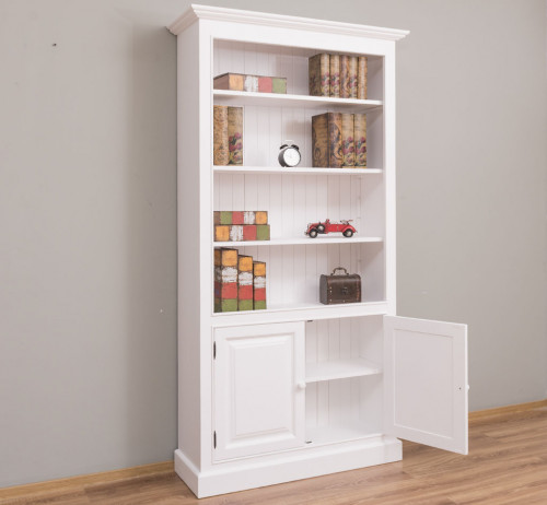 Etagère bibliothèque ouverte ROMANE - 110x39x210 cm