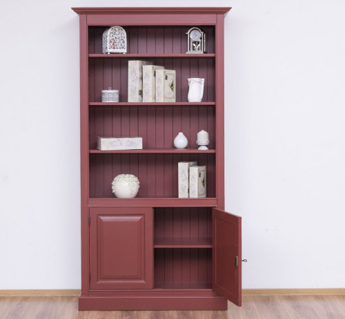 Etagère bibliothèque ouverte ROMANE - 110x39x210 cm