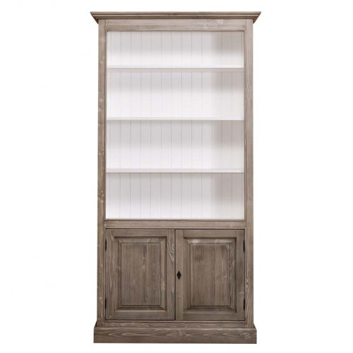 Etagère bibliothèque ouverte ROMANE - 110x39x210 cm