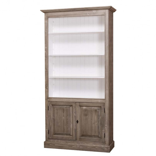 Etagère bibliothèque ouverte ROMANE - 110x39x210 cm
