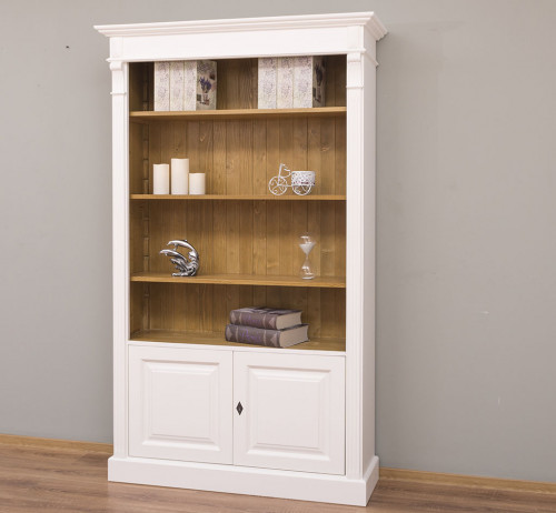 Etagère bibliothèque ouverte ROMANE - 110x39x210 cm