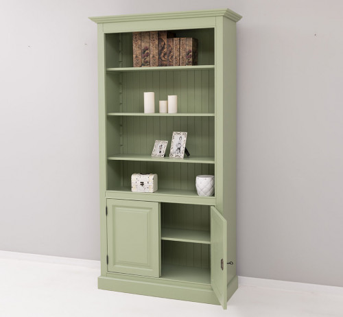 Etagère bibliothèque ouverte ROMANE - 110x39x210 cm
