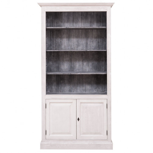 Etagère bibliothèque ouverte ROMANE - 110x39x210 cm