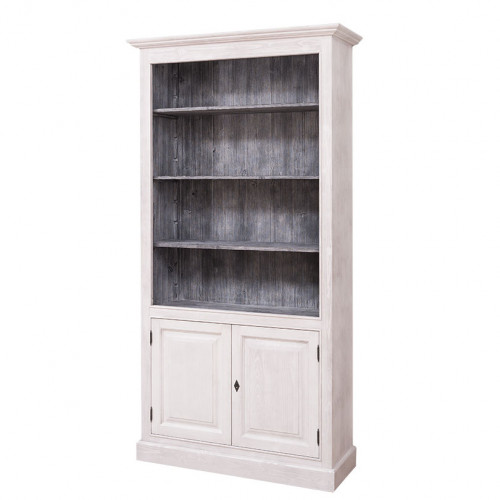 Etagère bibliothèque ouverte ROMANE - 110x39x210 cm