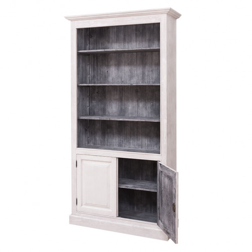 Etagère bibliothèque ouverte ROMANE - 110x39x210 cm