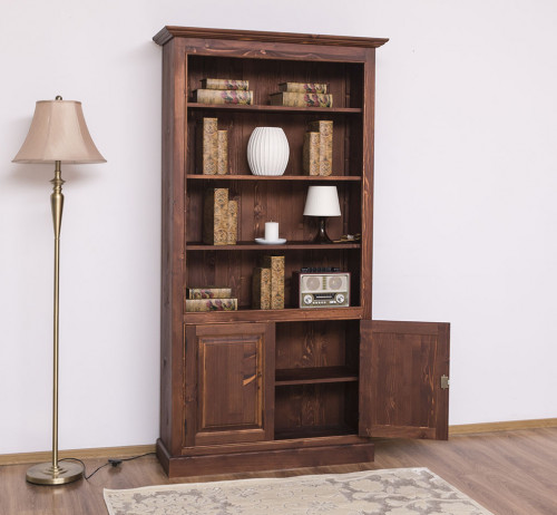 Etagère bibliothèque ouverte ROMANE - 110x39x210 cm