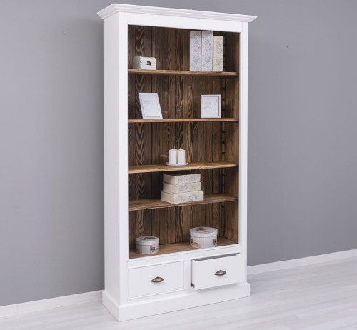 Etagère Bibliothèque ouverte ROMANE - 110x39x210 cm