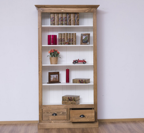 Etagère Bibliothèque ouverte ROMANE - 110x39x210 cm