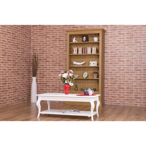 Etagère Bibliothèque ouverte ROMANE - 110x39x210 cm
