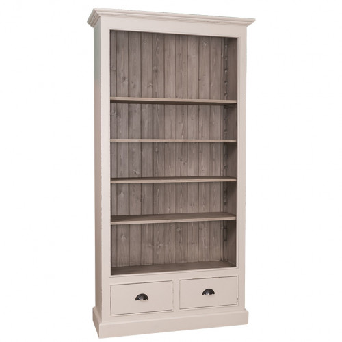 Etagère Bibliothèque ouverte ROMANE - 110x39x210 cm