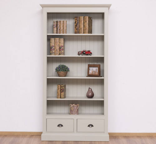 Etagère Bibliothèque ouverte ROMANE - 110x39x210 cm