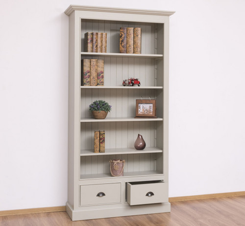 Etagère Bibliothèque ouverte ROMANE - 110x39x210 cm
